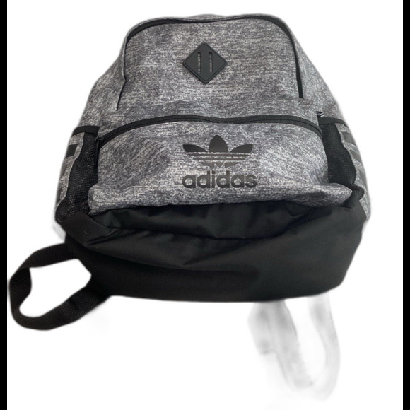 adidas Other - Adidas Backpack Unisex 17" Black and Gray 3 Stripe Graphic LNWOT